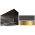 AGA classic color collection SoHo Collection AH3630LGESLTBB - LOGE 36 Inch Wall Mount Range Hood in Front View