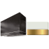 AGA Loge Series Classic Color Collection AH3630LGEWHTBB - LOGE 36 Inch Wall Mount Range Hood in Front View