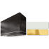 AGA Loge Series Classic Color Collection AH3630LGEWHTPB - LOGE 36 Inch Wall Mount Range Hood in Front View