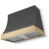 AGA Marquee SoHo Collection AH3630MRQSLTBB - 36 Inch Wall Mount Hood