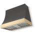 AGA Marquee SoHo Collection AH3630MRQSLTPB - 36 Inch Wall Mount Hood