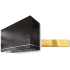 AGA Loge Series Classic Color Collection AH3642LGEBLKPB - LOGE 36 Inch Wall Mount Range Hood in Front View