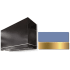 AGA Loge Series SoHo Collection AH3642LGECBBBB - LOGE 36 Inch Wall Mount Range Hood in Front View