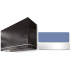 AGA Loge Series SoHo Collection AH3642LGECBBPC - LOGE 36 Inch Wall Mount Range Hood in Front View