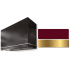 AGA Loge Series SoHo Collection AH3642LGECNBBB - LOGE 36 Inch Wall Mount Range Hood in Front View