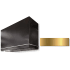 AGA Loge Series Classic Color Collection AH3654LGEBLKBB - LOGE 36 Inch Wall Mount Range Hood in Front View