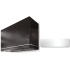 AGA Loge Series Classic Color Collection AH3654LGEBLKPC - LOGE 36 Inch Wall Mount Range Hood in Front View