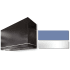 AGA Loge Series SoHo Collection AH3654LGECBBPC - LOGE 36 Inch Wall Mount Range Hood in Front View