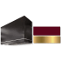 AGA Loge Series SoHo Collection AH3654LGECNBBB - LOGE 36 Inch Wall Mount Range Hood in Front View