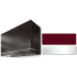 AGA Loge Series SoHo Collection AH3654LGECNBPC - LOGE 36 Inch Wall Mount Range Hood in Front View