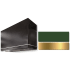 AGA Loge Series Classic Color Collection AH3654LGECWGBB - LOGE 36 Inch Wall Mount Range Hood in Front View