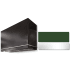 AGA Loge Series Classic Color Collection AH3654LGECWGPC - LOGE 36 Inch Wall Mount Range Hood in Front View