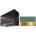 AGA Loge Series SoHo Collection AH3654LGEMGBB - LOGE 36 Inch Wall Mount Range Hood in Front View