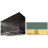 AGA Loge Series SoHo Collection AH3654LGEMGPB - LOGE 36 Inch Wall Mount Range Hood in Front View
