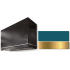 AGA Loge Series SoHo Collection AH3654LGESALBB - LOGE 36 Inch Wall Mount Range Hood in Front View