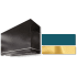 AGA Loge Series SoHo Collection AH3654LGESALPB - LOGE 36 Inch Wall Mount Range Hood in Front View