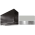 AGA Loge Series Classic Color Collection AH3654LGESSBN - LOGE 36 Inch Wall Mount Range Hood in Front View