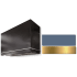 AGA Loge Series SoHo Collection AH3654LGESTBBB - LOGE 36 Inch Wall Mount Range Hood in Front View