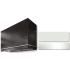 AGA Loge Series Classic Color Collection AH3654LGEWHTPC - LOGE 36 Inch Wall Mount Range Hood in Front View