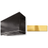 AGA Loge Series Classic Color Collection AH4830LGEBLKPB - LOGE 48 Inch Wall Mount Range Hood in Front View