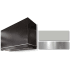 AGA Loge Series Classic Color Collection AH4830LGESSBN - LOGE 48 Inch Wall Mount Range Hood in Front View