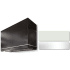 AGA Loge Series Classic Color Collection AH4830LGEWHTPC - LOGE 48 Inch Wall Mount Range Hood in Front View