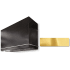 AGA Loge Series Classic Color Collection AH4842LGEBLKPB - LOGE 48 Inch Wall Mount Range Hood in Front View