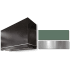 AGA Loge Series SoHo Collection AH4842LGEMGBN - LOGE 48 Inch Wall Mount Range Hood in Front View
