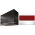 AGA Loge Series SoHo Collection AH4842LGEPCRPC - LOGE 48 Inch Wall Mount Range Hood in Front View