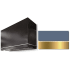 AGA Loge Series SoHo Collection AH4842LGESTBBB - LOGE 48 Inch Wall Mount Range Hood in Front View