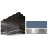 AGA Loge Series SoHo Collection AH4842LGESTBBN - LOGE 48 Inch Wall Mount Range Hood in Front View