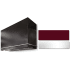 AGA Loge Series SoHo Collection AH4854LGECNBPC - LOGE 48 Inch Wall Mount Range Hood in Front View