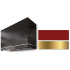 AGA Loge Series SoHo Collection AH4854LGEPCRBB - LOGE 48 Inch Wall Mount Range Hood in Front View