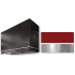 AGA Loge Series SoHo Collection AH4854LGEPCRBN - LOGE 48 Inch Wall Mount Range Hood in Front View