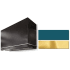 AGA Loge Series SoHo Collection AH4854LGESALPB - LOGE 48 Inch Wall Mount Range Hood in Front View