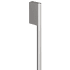 Fisher &amp; Paykel AHD7RD3684AX - Contemporary Round Silver Handle Kit for 36" French Door Refrigerator