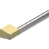 Fisher &amp; Paykel AHP3OBWBVB30BA - Professional Round Flush Handle, 30" for Wall Ovens and Companions