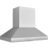 Zephyr Pro Titan AK7748CS - 48 Inch Stainless Steel Island Mount Range Hood