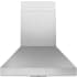 Zephyr Pro Collection AK7736BS - Titan Island Mount Range Hood in Front View