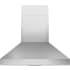 Zephyr Pro Collection AK7742BS - Titan Island Mount Range Hood in Front View