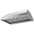 Zephyr Monsoon II Pro Collection AK9346CS - 48 Inch Built-In Insert Range Hood