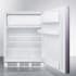AccuCold CT66LWBIIFADA - 24 Inch Built-In Compact Refrigerator Adjustable Shelves (Shown with Panels Sold Separately)