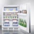 Summit CT661WSSHHADA - 24 Inch Compact Refrigerator Adjustable Glass Shelves