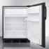 AccuCold AL652BK - 24 Inch Compact Refrigerator Freezer Compartment