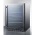 Summit ALBV2466CSS - 24 Inch Built-In Commercial Beverage Center Fully Finished Stainless Steel Cabinet