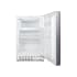 Summit ALRF48IF - 21 Inch Built-In Compact Refrigerator