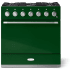 AGA Mercury Classic Color Collection AMC36DFCWG - 36 Inch Freestanding Dual Fuel Range with 5 Sealed Burners in Front View