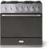 AGA Mercury SoHo Collection AMC36DFSLT - 36 Inch Freestanding Dual Fuel Range with 5 Sealed Burners in Front View