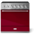 AGA Mercury SoHo Collection AMC36INCNB - 36 Inch Freestanding Induction Range with 5 Elements (Front View)