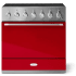 AGA Mercury SoHo Collection AMC36INPCR - 36 Inch Freestanding Induction Range with 5 Elements (Front View)